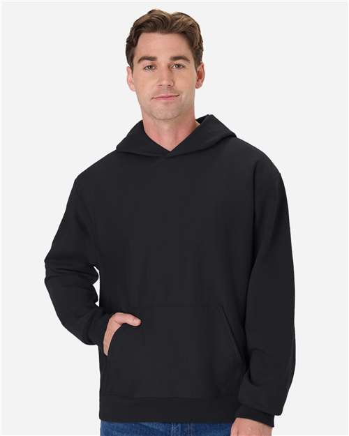 Hanes OG700 Unisex Beefy? Sweats Premium Heavyweight Hooded Sweatshirt - Front view