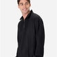 Hanes OG900 Unisex Beefy? Sweats Premium Heavyweight Quarter-Zip Sweatshirt - Side view
