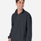 Hanes OG900 Unisex Beefy? Sweats Premium Heavyweight Quarter-Zip Sweatshirt - Side view