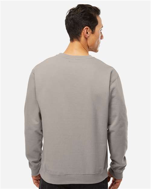 Independent Trading Co. SS3000 Unisex Midweight Crewneck Sweatshirt - Back view
