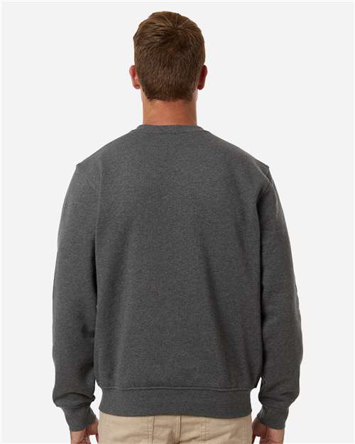 DRI DUCK 7202 Men's Granite Crewneck Pullover - Back view