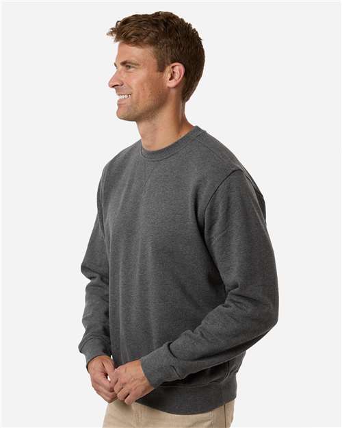 DRI DUCK 7202 Men's Granite Crewneck Pullover - Side view