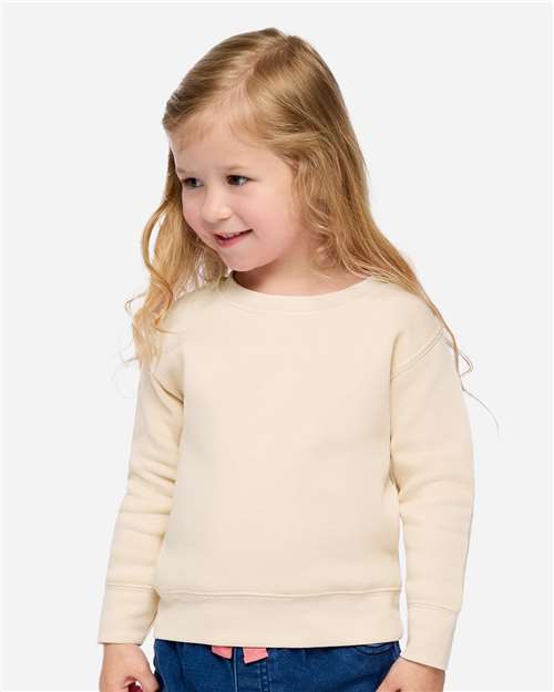 Rabbit Skins 3317 Toddler Fleece Crewneck Sweatshirt - Front view