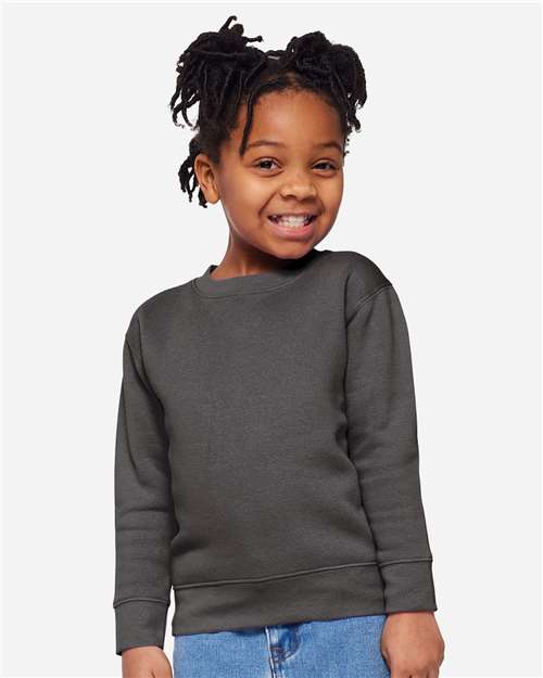 Rabbit Skins 3317 Toddler Fleece Crewneck Sweatshirt - Front view