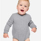 Rabbit Skins 3421 Infant Fleece Bodysuit - Front view