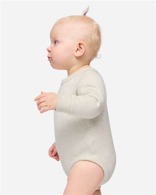 Rabbit Skins 3421 Infant Fleece Bodysuit - Side view
