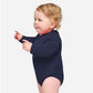 Rabbit Skins 3421 Infant Fleece Bodysuit - Side view