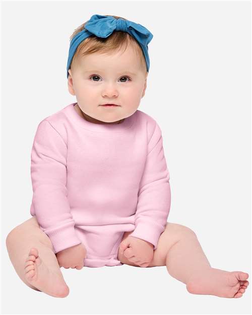 Rabbit Skins 3421 Infant Fleece Bodysuit - Front view