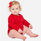 Rabbit Skins 3421 Infant Fleece Bodysuit - Front view