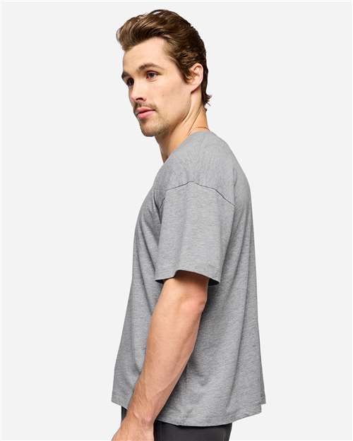 LAT 3520 Unisex Boxy Jersey Tee - Side view