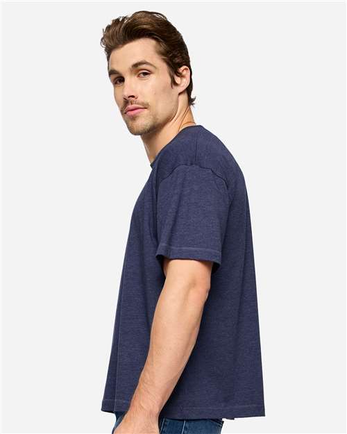 LAT 3520 Unisex Boxy Jersey Tee - Side view