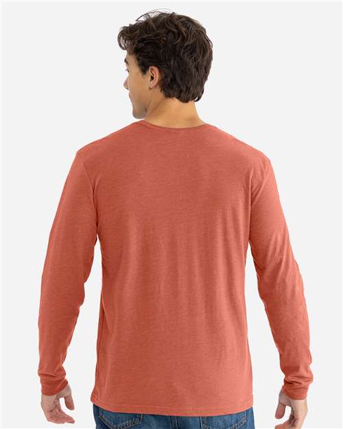 Next Level 6211 Unisex CVC Long Sleeve Tee - Back view