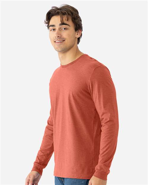 Next Level 6211 Unisex CVC Long Sleeve Tee - Side view