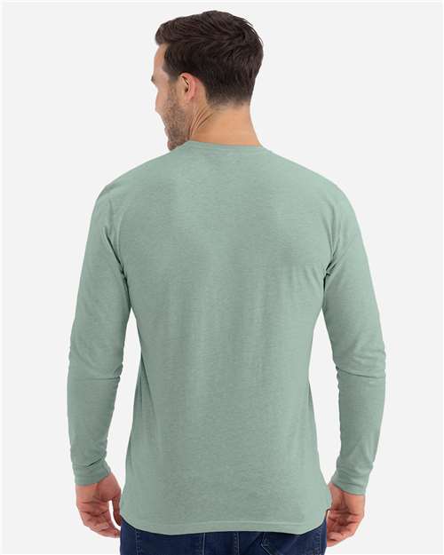 Next Level 6211 Unisex CVC Long Sleeve Tee - Back view