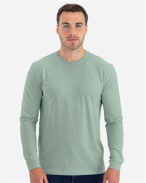 Next Level 6211 Unisex CVC Long Sleeve Tee - Front view