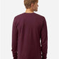 Tultex 202LS Unisex Fine Jersey Long Sleeve T-Shirt - Back view