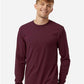 Tultex 202LS Unisex Fine Jersey Long Sleeve T-Shirt - Front view