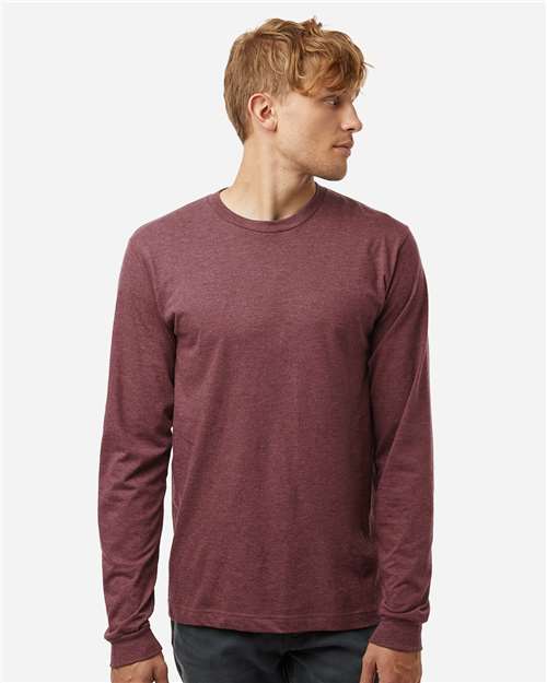 Tultex 202LS Unisex Fine Jersey Long Sleeve T-Shirt - Front view