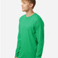 Tultex 202LS Unisex Fine Jersey Long Sleeve T-Shirt - Side view
