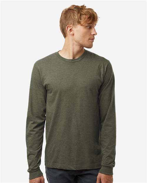 Tultex 202LS Unisex Fine Jersey Long Sleeve T-Shirt - Front view