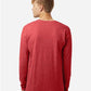 Tultex 202LS Unisex Fine Jersey Long Sleeve T-Shirt - Back view