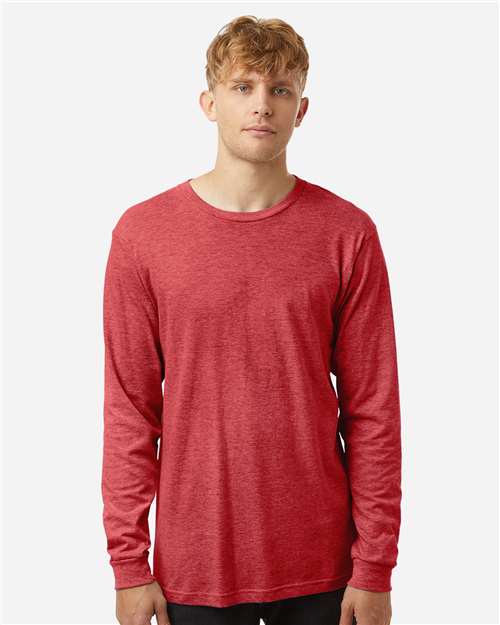 Tultex 202LS Unisex Fine Jersey Long Sleeve T-Shirt - Front view