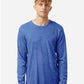 Tultex 202LS Unisex Fine Jersey Long Sleeve T-Shirt - Front view
