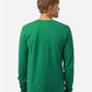 Tultex 202LS Unisex Fine Jersey Long Sleeve T-Shirt - Back view