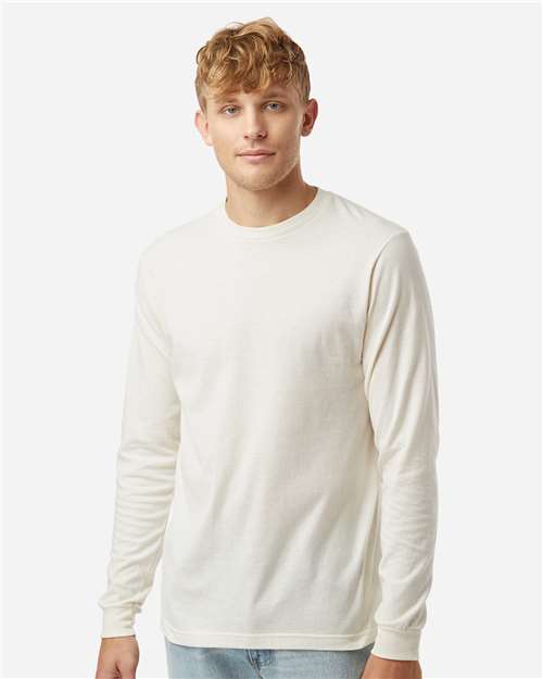 Tultex 202LS Unisex Fine Jersey Long Sleeve T-Shirt - Front view