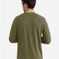 Next Level 8211 Unisex USA-Made Heavyweight Waffle Knit Thermal Raglan T-Shirt - Back view