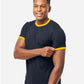 Tultex 246 Unisex Fine Jersey Ringer T-Shirt - Side view