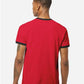 Tultex 246 Unisex Fine Jersey Ringer T-Shirt - Back view