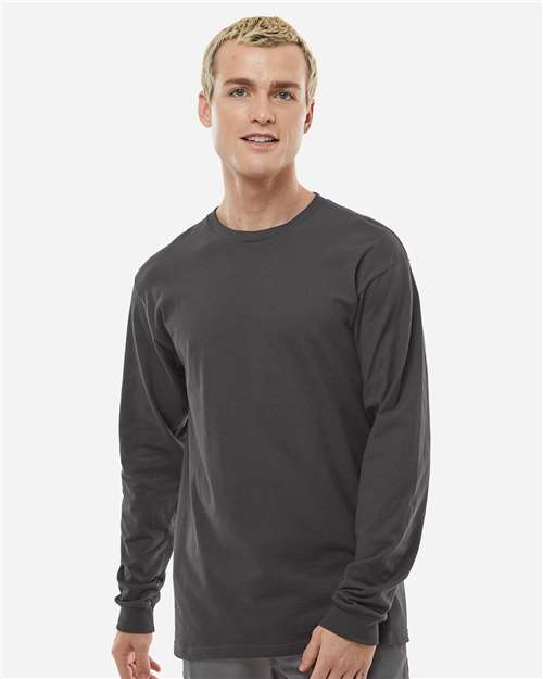 Tultex 291 Unisex Heavyweight Jersey Long Sleeve T-Shirt - Front view