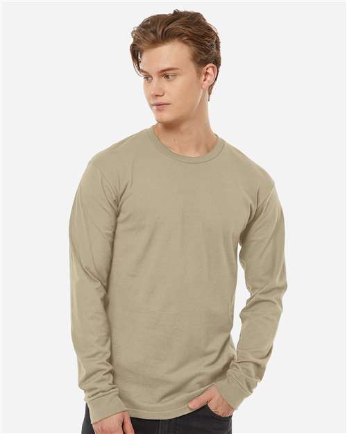 Tultex 291 Unisex Heavyweight Jersey Long Sleeve T-Shirt - Front view