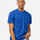 Tultex 293 Unisex Heavyweight Jersey Pocket T-Shirt - Front view