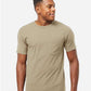 Tultex 293 Unisex Heavyweight Jersey Pocket T-Shirt - Front view