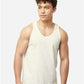 Tultex S105 Unisex Fine Jersey Tank Top - Front view