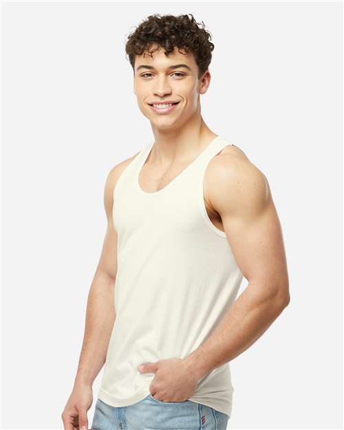 Tultex S105 Unisex Fine Jersey Tank Top - Side view