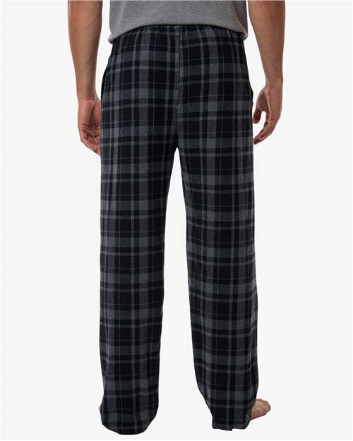 Boxercraft BM6624 Men's Harley Flannel Pants - Back view
