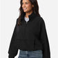 Boxercraft BW5204 Women's Stretch Woven Quarter-Zip Pullover - Side view