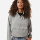 Boxercraft BW5204 Women's Stretch Woven Quarter-Zip Pullover - Front view