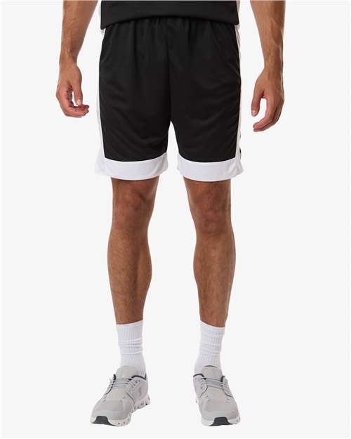 Augusta Sportswear 6889 Unisex Match-Up Basketball Shorts - Front view