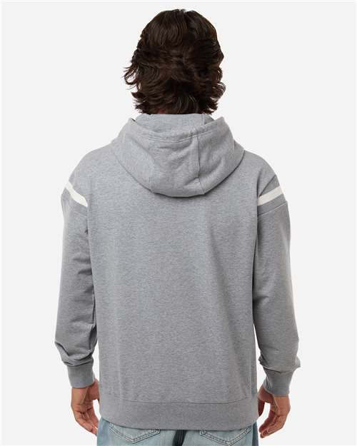 Holloway 223526 Unisex Heritage Prep Hooded Sweatshirt - Back view