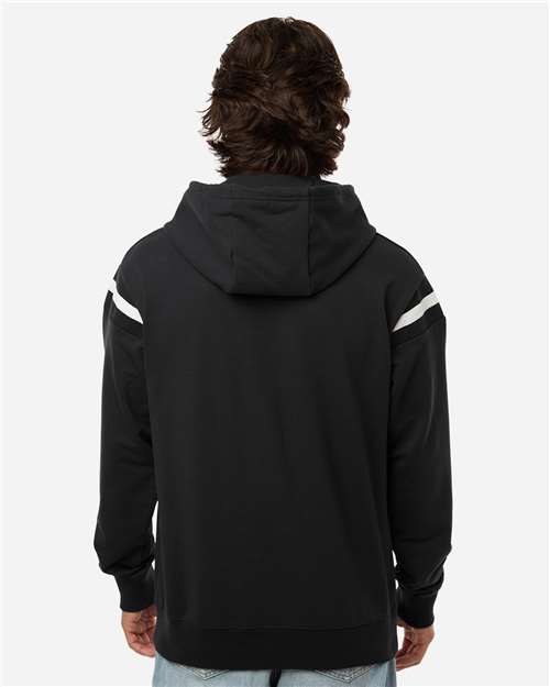 Holloway 223526 Unisex Heritage Prep Hooded Sweatshirt - Back view
