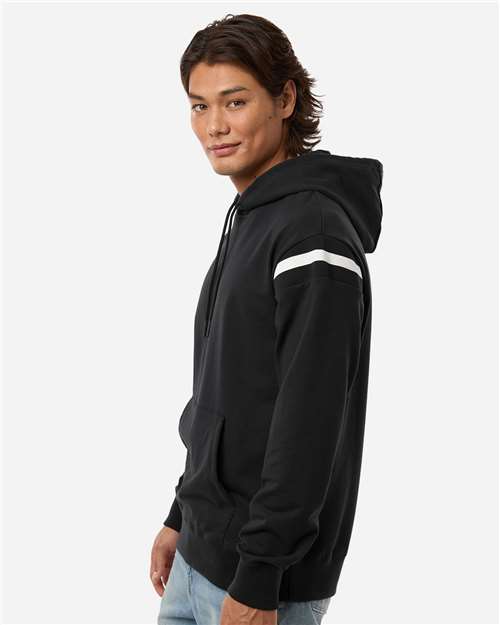 Holloway 223526 Unisex Heritage Prep Hooded Sweatshirt - Side view