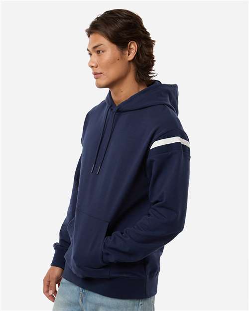 Holloway 223526 Unisex Heritage Prep Hooded Sweatshirt - Side view