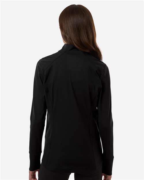Holloway 223765 Women's Eco Revive? City Flex Full-Zip Jacket - Back view