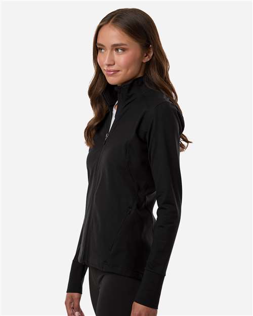 Holloway 223765 Women's Eco Revive? City Flex Full-Zip Jacket - Side view