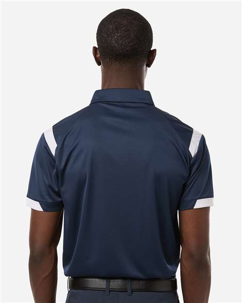 Badger 3350 Unisex On the Rise Polo - Back view