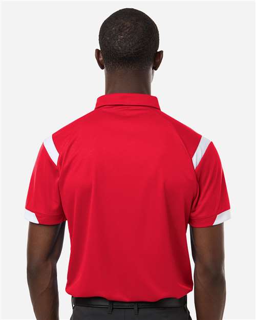 Badger 3350 Unisex On the Rise Polo - Back view